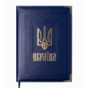 Щоденник датов. 2022 STATUT, A5, синій, штучна шкіра/поролон