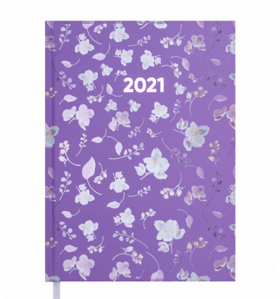 Ежедневник датир. 2021 PROVENCE, A5, фиолетовый