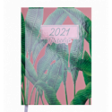 Щоденник датов. 2021 PARADISE, A5, зелений