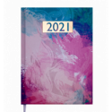 Щоденник датов. 2021 MIRACLE, A5, фіолетовий
