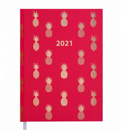 Щоденник датов. 2021 MODERNA, A5, кораловий