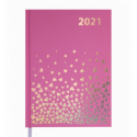 Щоденник датов. 2021 MODERNA, A5, рожевий