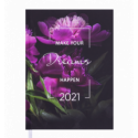 Ежедневник датир. 2021 MAGIC, A5, фиолетовый