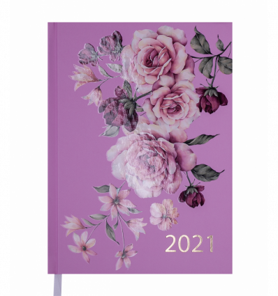 Ежедневник датир. 2022 FILLING, A5, розовый