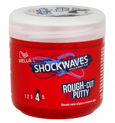 Паста для волосся Wella Shockwaves Rough-Cut putty 150мл