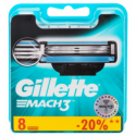 Кассеты для бритья Gillette Mach3 сменные 8шт