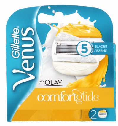 Касети для гоління Gillette Venus & Olay змінні 2шт