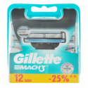 Кассеты для бритья Gillette Mach3 сменные 12шт