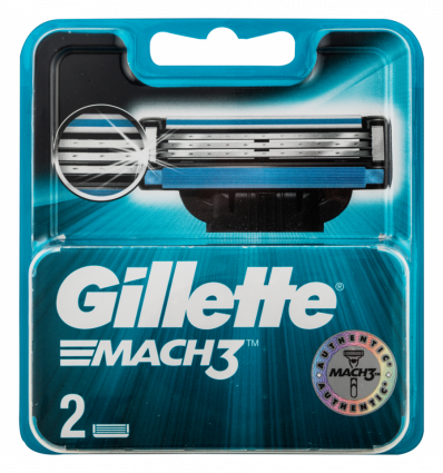 Касети для гоління Gillette Mach3 змінні 2шт