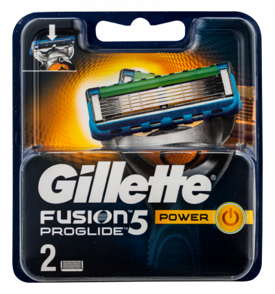 Кассеты для бритья Gillette Fusion ProGlide Power сменные 2шт