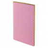 Блокнот Axent Scale 8449-10-A, 90x160 мм, 48 аркушів, лінія, гнучка обкладинка, рожевий