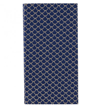 Блокнот Axent Scale 8449-02-A, 90x160 мм, 48 листов, линия, гибкая обложка, синий