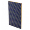 Блокнот Axent Scale 8449-02-A, 90x160 мм, 48 аркушів, лінія, гнучка обкладинка, синій
