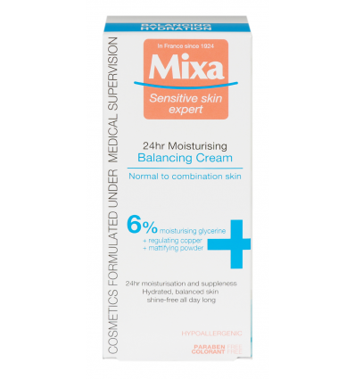 Крем для лица Mixa Sensitive skin expert Увлажняющий 50мл