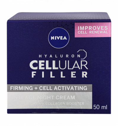 Крем для лица Nivea Hyaluron Cellular Filler ночной 50мл