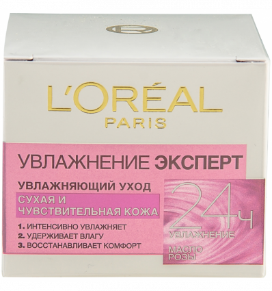 Крем-догляд для обличчя L`Oréal Paris Зволоження експерт денний50мл