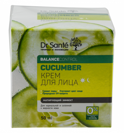 Крем для обличчя Dr.Santé Balance Control Cucumber матуючий 50мл