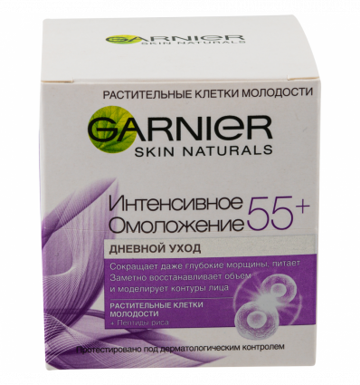 Крем для лица Garnier Skin Naturals 55+ дневной 50мл