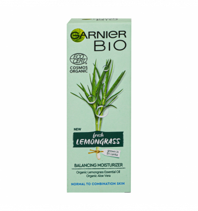 Крем Garnier Bio Fresh lemongrass для шкіри обличчя 50мл