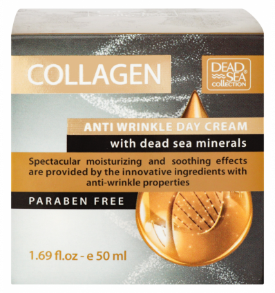 Крем Dead Sea Collection Collagen денний проти зморшок 50мл