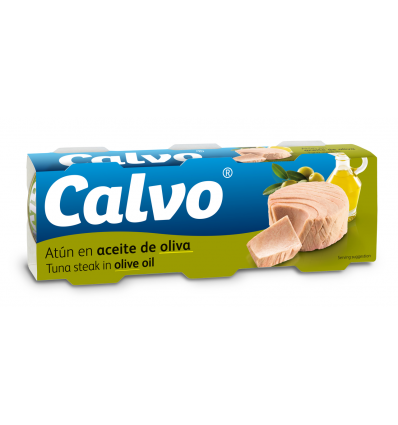 Calvo calvo тунец в масле 4х80г