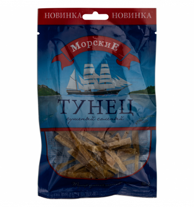 Тунец Морские сушеный соленый 36гр