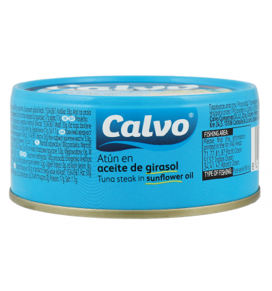 Консервы Calvo Тунец в подсолнечном масле 160г