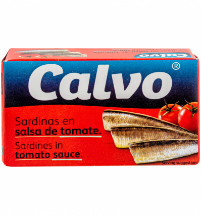 Сардины Calvo в томатном соусе 120гр