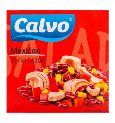 Консерва Calvo салат мексиканский с тунцом 150г
