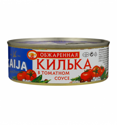 Кілька Kaija обсмажена в томатному соусі 240г