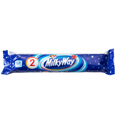 Батончик Milky Way с суфле покрытый молочным шоколадом 21,5г*2шт 43г