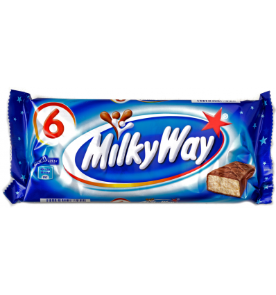 Батончик Milky Way суфле в молочному шоколаді 21,5г*6шт 129г