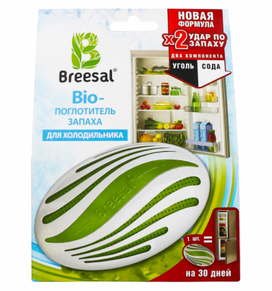 Біо-поглинач запаху Breesal для холодильника 1шт
