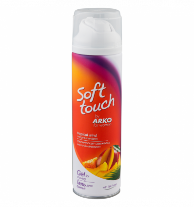 Гель для бритья Arko Soft touch for women Тропическая свежесть 200мл