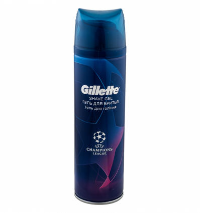 Гель для гоління Gillette Fusion для чутливої шкіри 200мл
