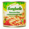 Квасоля Bonduelle біла у томатному соусі 430г