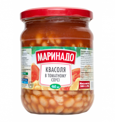 Фасоль Marinado в томатном соусе 500г