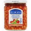 Квасоля Ніжин Любительська в томатному соусі 450г