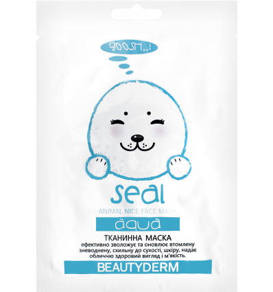 Маска для лица BeautyDerm Seal Aqua тканевая 25мл