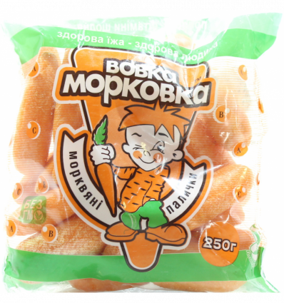 Морковные палочки Вовка Морковка 250г