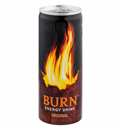 Напій Burn Класичний енергетичний безалкогольний сильногазований бляшана банка 250мл