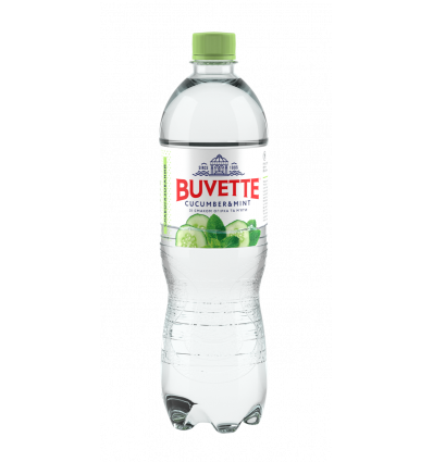 Напій Buvette Vitamin Water безалкогольний зі смаком огірка і м'яти 0,75л
