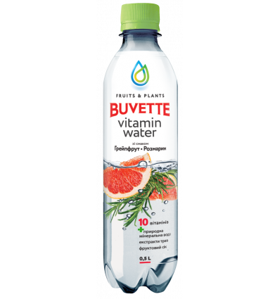 Напиток безалкогольный Buvette Грейпфрут-Розмарин 0.5л