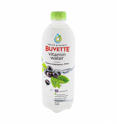 Напиток Buvette сокосодержащий со вкусом черной смородины и мяты 0,5л