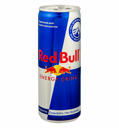 Напиток Red Bull Энергетический безалкогольный среднегазированный 250мл жестяная банка
