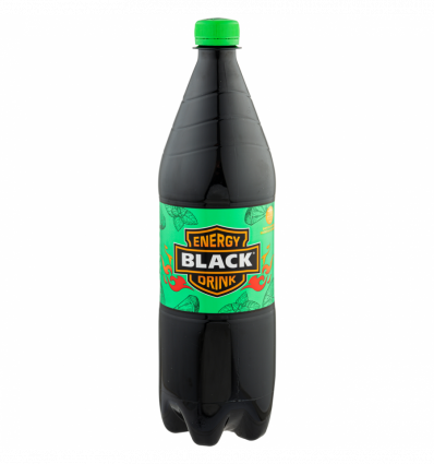 Напиток энергетический Black Mojito сильногазированный безалкогольный 1л