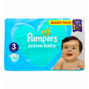 Подгузники Pampers Active Baby Midi детские 3 размер 6-10кг 90шт