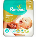 Пiдгузки Pampers Premium Care Mini дитячі 2 розмір 4-8кг 68шт