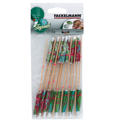 Зонтик для мороженого Fackelmann 7,4см 20шт