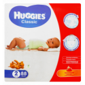 Підгузки Huggies Classic 2 розмір 3-6кг 88шт